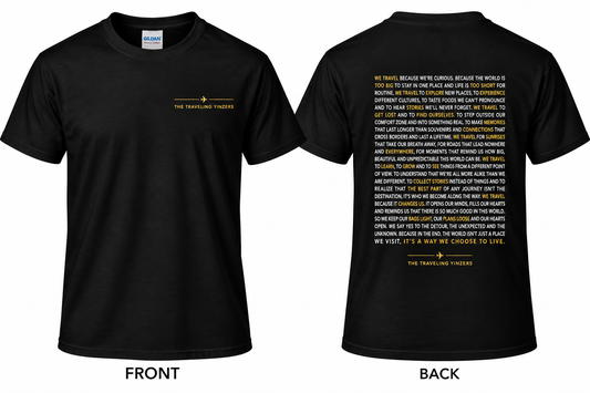 Why We Travel shirt