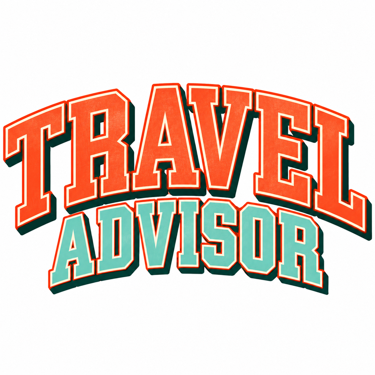 CUSTOMIZABLE - Varsity Travel Adviser Shirt